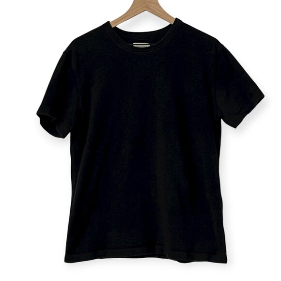 Buck Mason Field-Spec Cotton Heavy Tee Black Size Medium Heavyweight 100% Cotton - Picture 1 of 7